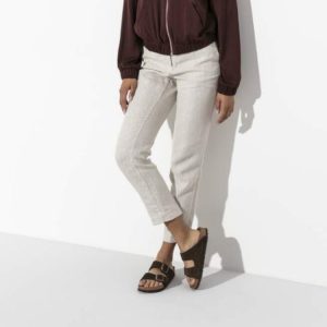 Birkenstock Arizona SFB Suede Leath Sandal | Mocha | Regular – Men’s Fit